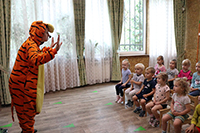 Постановка детского кукольного театра "Тигренок Бирки"